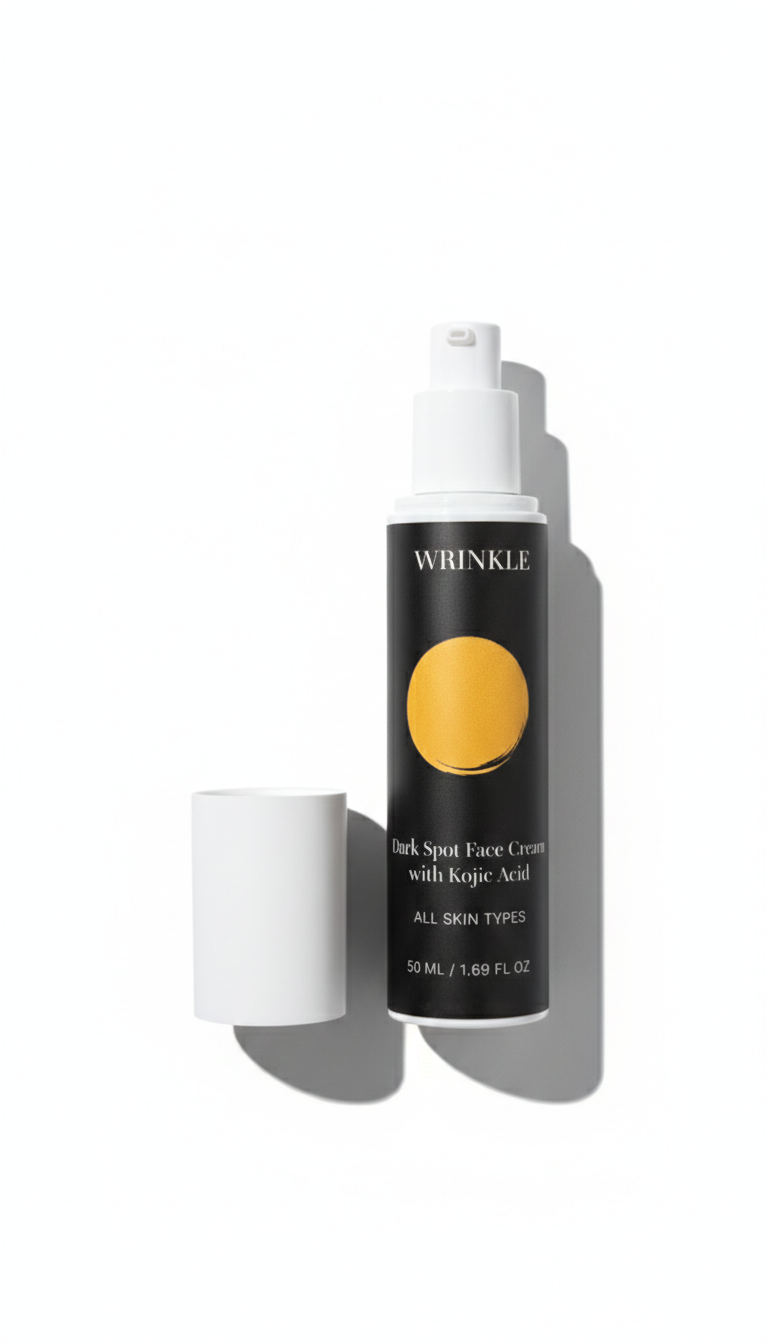 Dark Spot Face Cream with Kojic Acid & Vitamin C | Brightening & Anti-Aging – Wrinkle