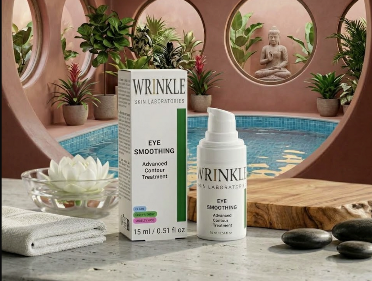 Smoothing Natural Ceramide Eye Cream | Firming & Hydrating | Wrinkle Skin Laboratories