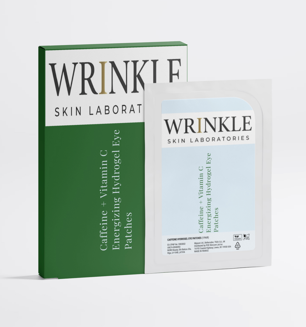 Caffeine & Vitamin C Hydrogel Eye Patches (7 Pairs) - Wrinkle