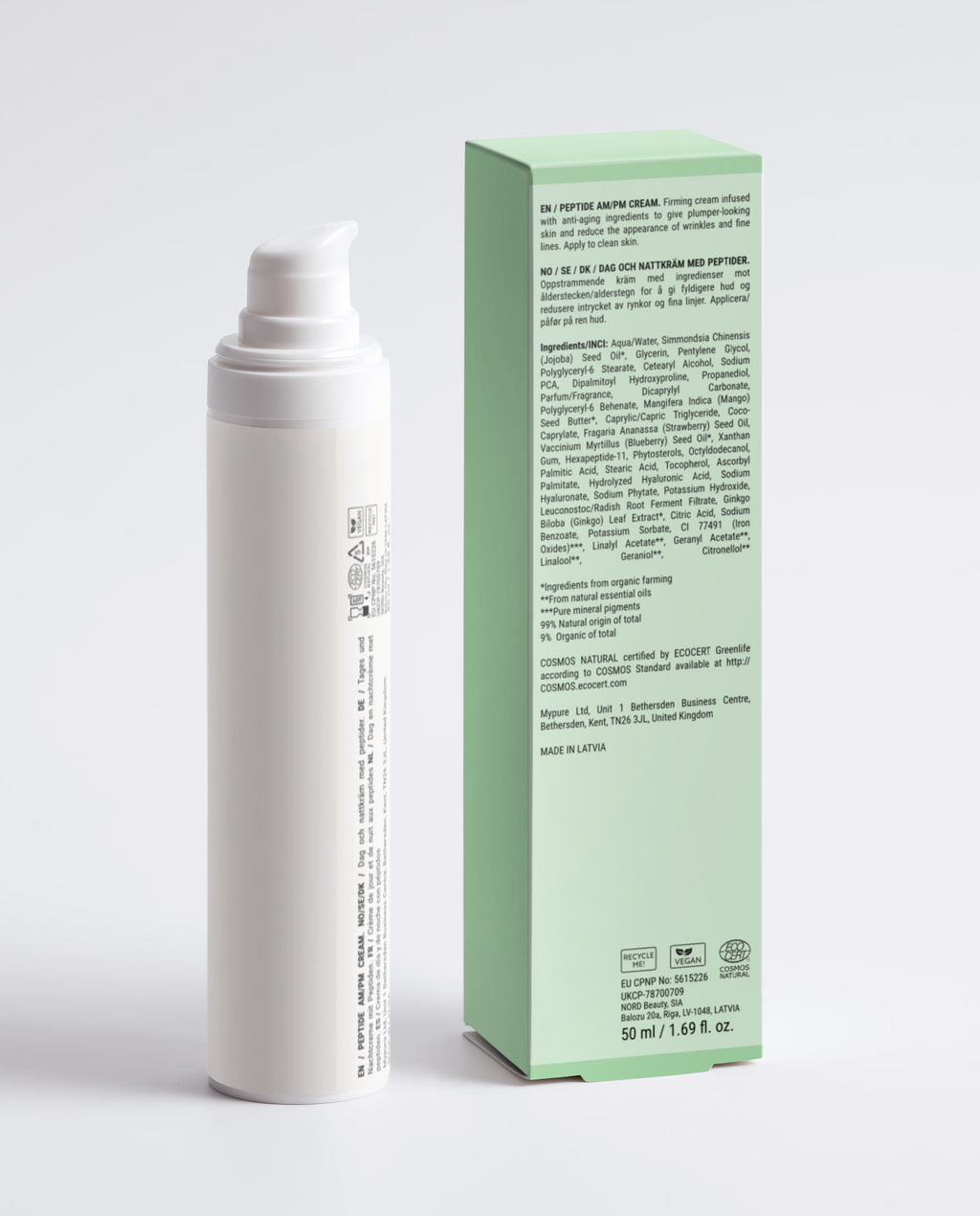 Peptide Ageless AM/PM Cream (50ml) | Firming & Plumping | - Wrinkle