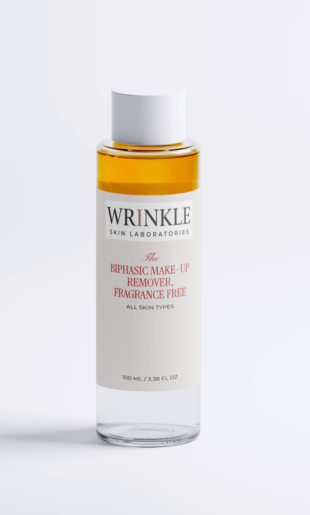 Bi-Phasic Make-up Remover, Fragrance-Free (100ml) - Wrinkle