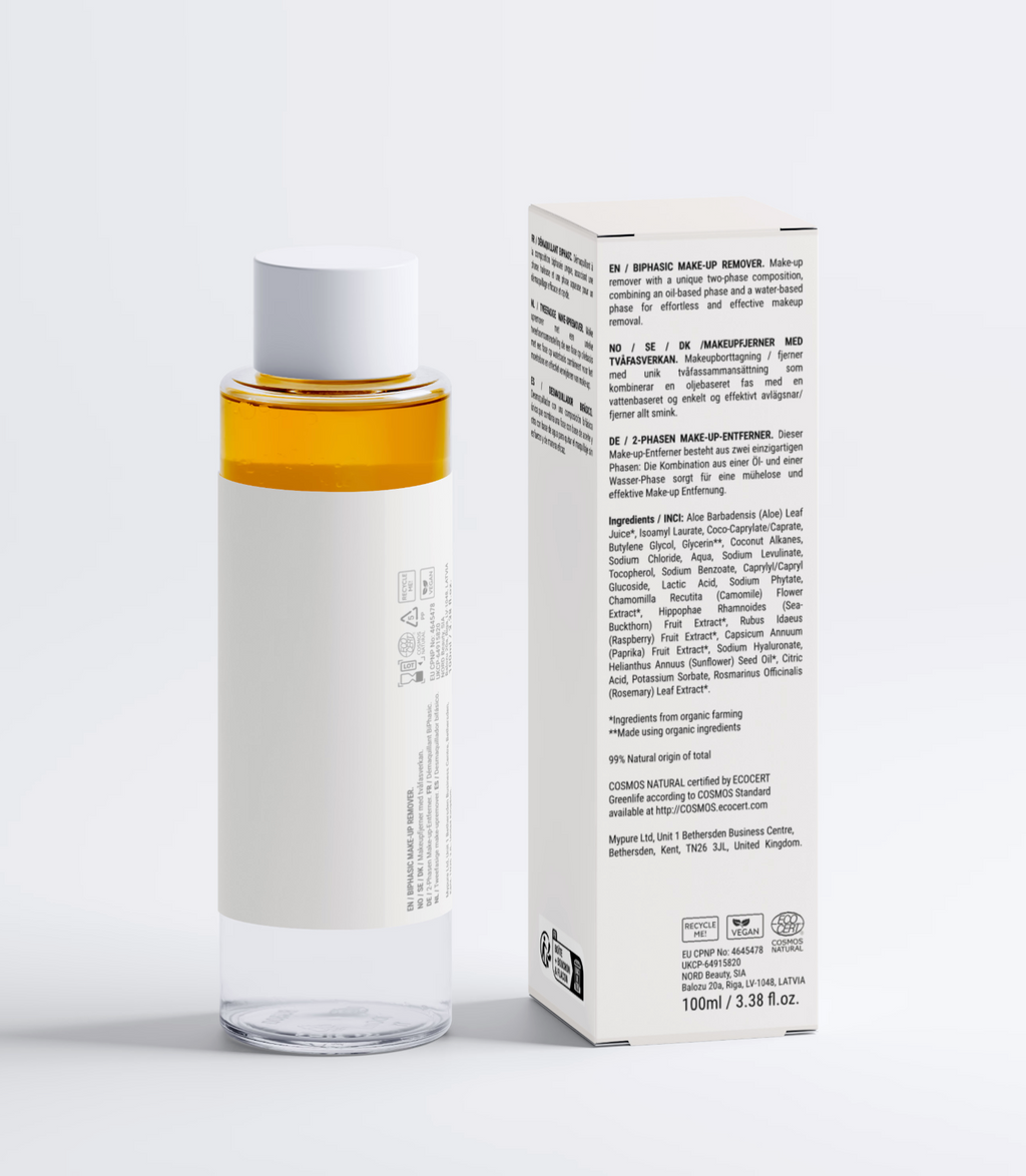 Bi-Phasic Make-up Remover, Fragrance-Free (100ml) - Wrinkle