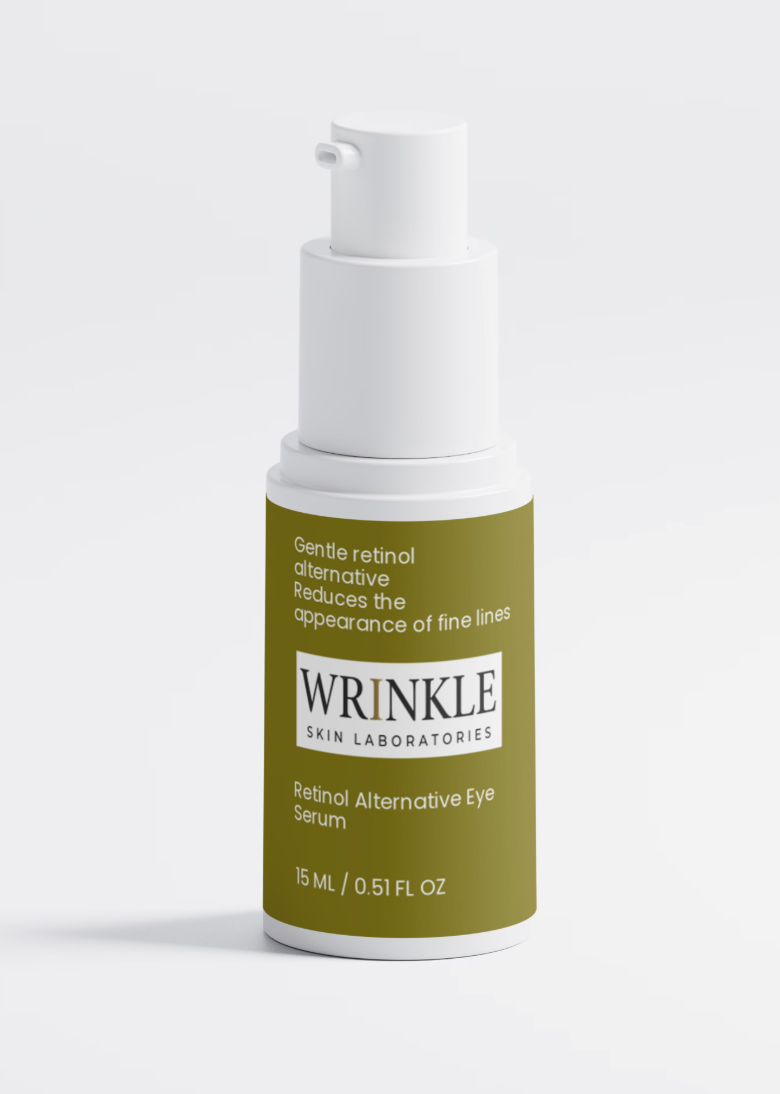 Cellular Renewal Retinol Alternative Eye Serum (15ml) | Bakuchiol & Vitamin C Line Smoothing – Wrinkle