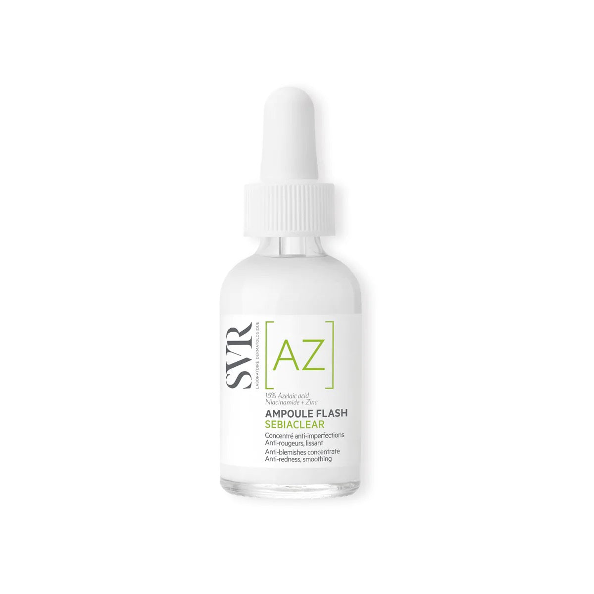 SVR SEBIACLEAR Ampoule [AZ] Flash - Azelaic Acid Anti-Blemish Concentrate (30ml)